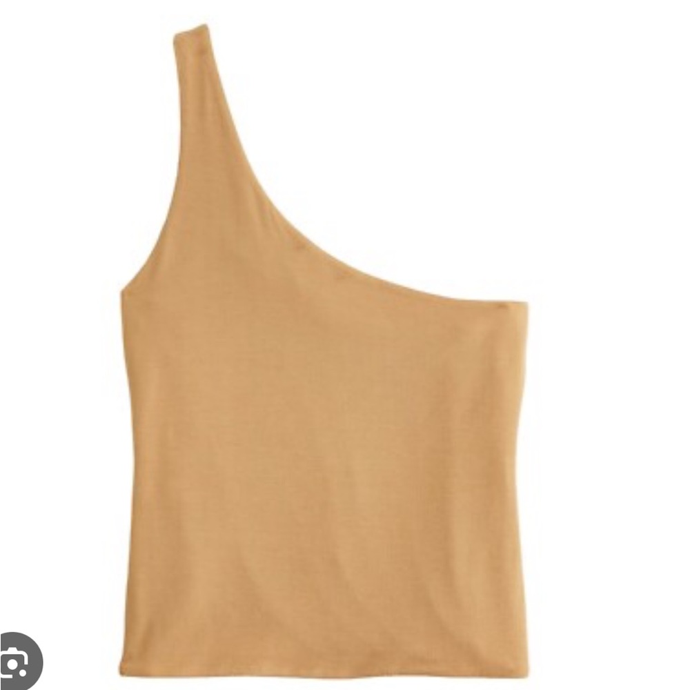 One-Shoulder Beige top - xs Rave - Picture 2 of 6